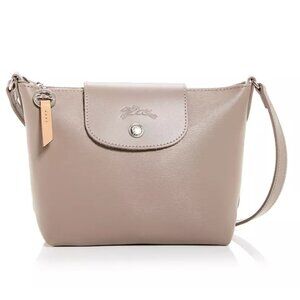 Longchamp Taupe Crossbody Bag